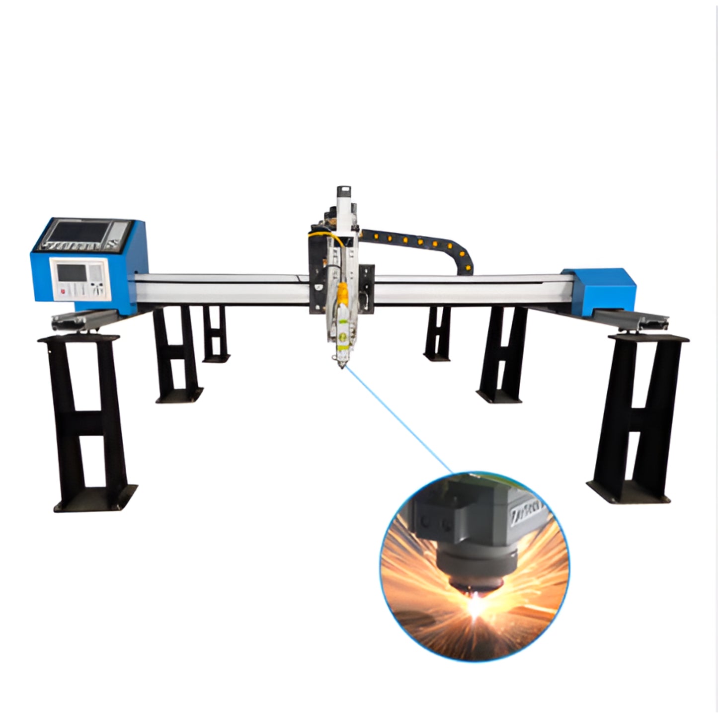 AurumCut Titan X3000 Gantry Fiber Laser Cutter