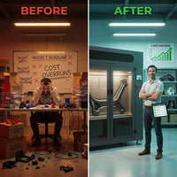TitanForge XL700 Industrial 3D Printer — Before & After